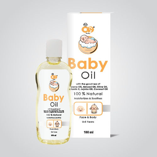 100ml Face And Body Baby Oil