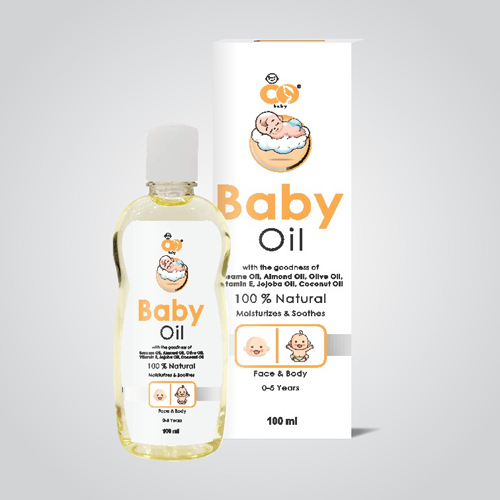 100ml Face And Body Baby Oil