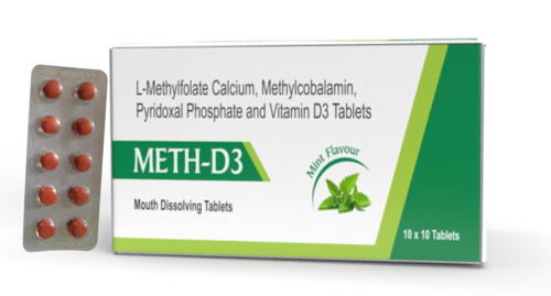 L-Methylfolate Calcium With Vitamin D3 Tablet