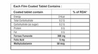 Ferrous Fumarate With Folic Acid And Methylcobalamin Tablet