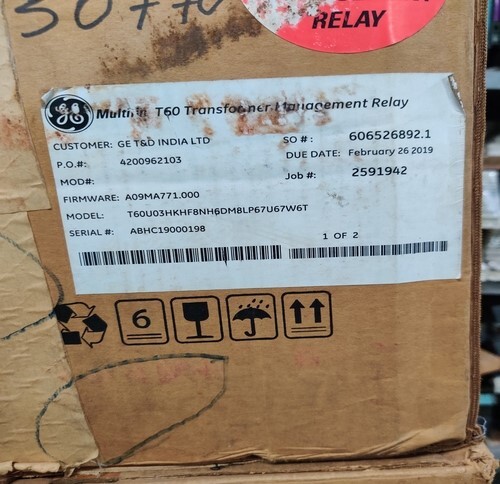 GE MULTILIN A09U03HKHF8NH6DM8LP67U67W6T LINE DISTANCE PROTACTION RELAY ( NEW OPEN BOX )