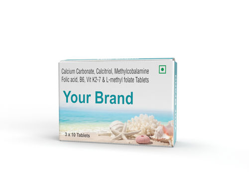 Calcium Carbonate With Vitamin K2-7 Tablet