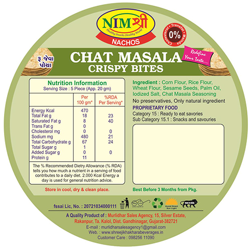 ROASTED CHATMASALA CRISPY NACHOS