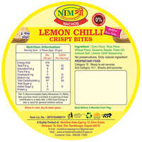 ROASTED LEMON CHILLY CRISPY NACHOS