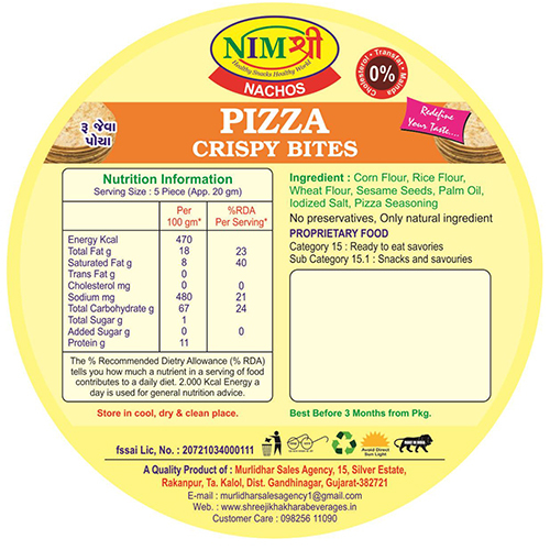 ROASTED PIZZA CRISPY NACHOS