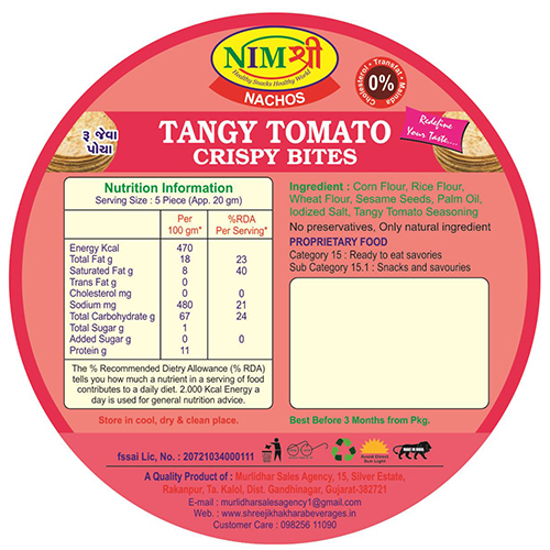 ROASTED TANGY TOMATO CRISPY NACHOS