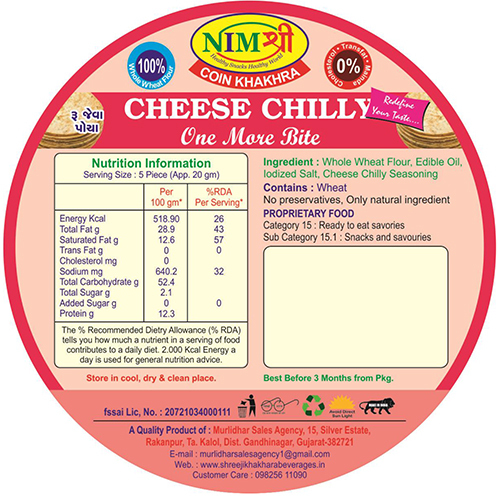 CHESSE CHILLY SHOTS