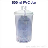 600ml Pvc Jar - Application: Hospital & Intensive Care Unit
