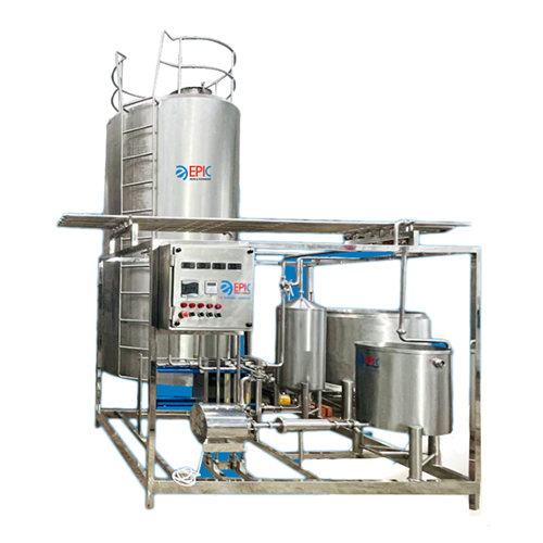 Automatic Skid Milk Proccesing Plant - Color: Silver