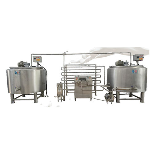 Silver Batch Type Milk Plant