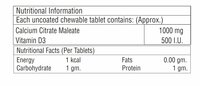 Calcium Citrate and Vitamin D3 Tablet