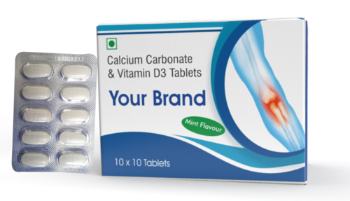 Calcium Citrate and Vitamin Tablet
