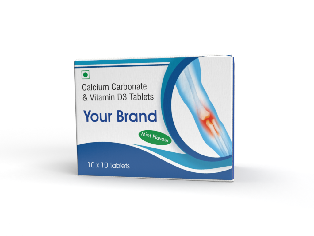 Calcium Citrate and Vitamin Tablet