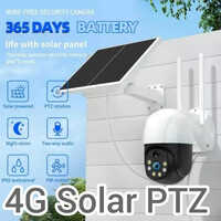 White Eyenext 4g Sim Security Wireless Ip66 Waterproof Camera