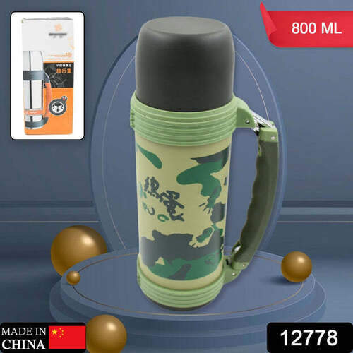 STAINLESS STEEL INSULATION THERMOS VACUUM INSULATED WATER BOTTLE  (12778)