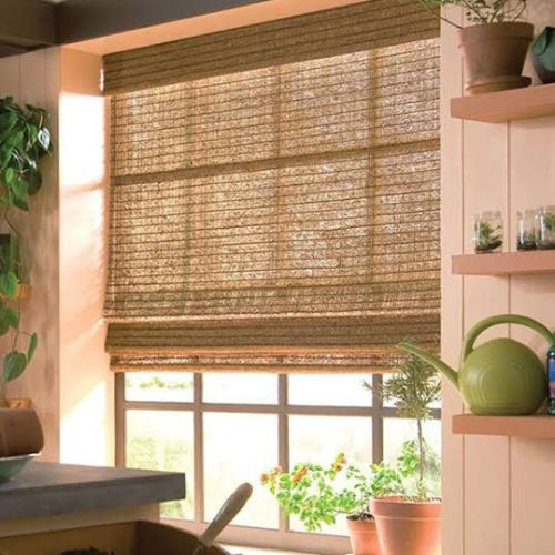 Brown Outdoor Pvc Chick Blinds