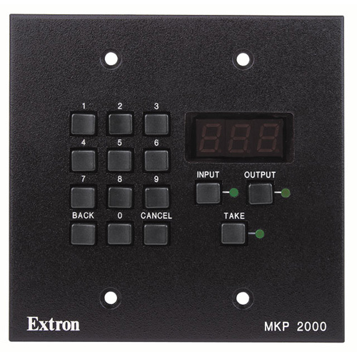 X-Y Remote Control Panel for Extron Matrix Switchers