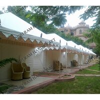 White Swiss Cottage Tent