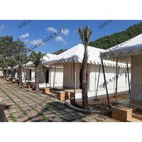 White Swiss Cottage Tent