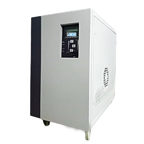 Koiri Make 60 KVA 3:3 Phase Industrial On-Line UPS with Inbuilt Isolation