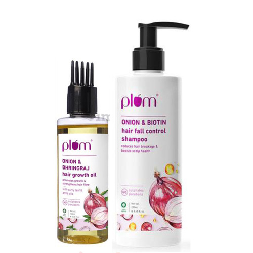 Onion and Biotin Hairfall Control Shampoo and Oil