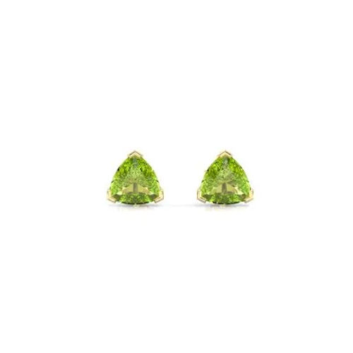 Natural Green Peridot Earrings Excellent