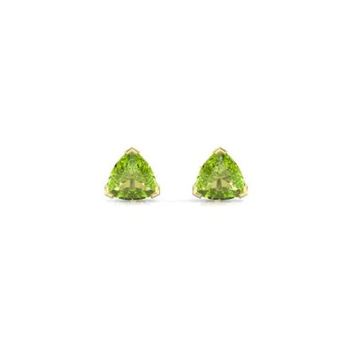 Natural Green Peridot Earrings