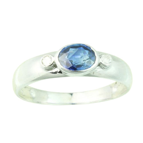 Sapphire Gemstone Studded Ring