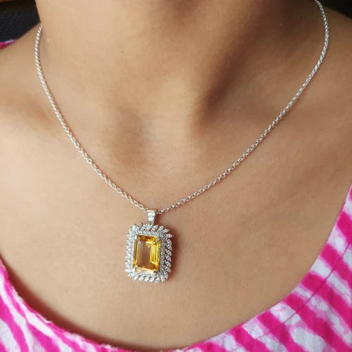 Citrine Pendent