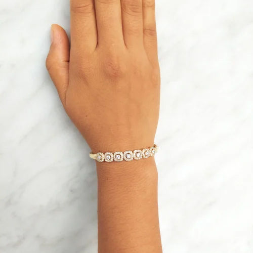 Moissatine Silver Bracelet