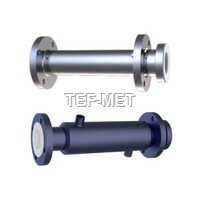Silver Hdpe Lined Spool Jacketed Pipe