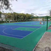 Basketball PP Interlocking Tiles