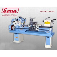 Sona Medium Duty Precision Lathe Machine - Automatic Grade: Semi Automatic
