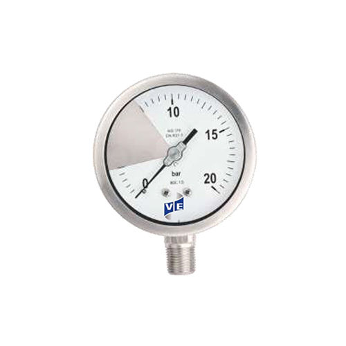 Ve03-01 Stainless Steel Solid Front Safety Pressure Gauge Accuracy: 99  %