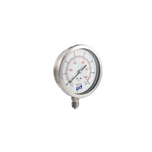 Ve02 Stainless Steel Eco Pressure Gauge Accuracy: 99  %