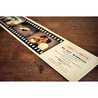 Flim Type Wedding Invitations Serives