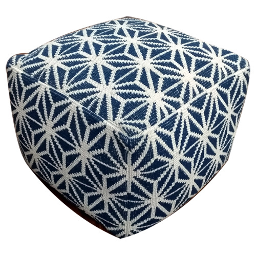 Hand Woven Pouf