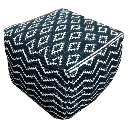 50X50X30 Cms Woven Pouf