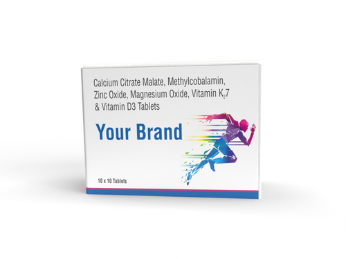 Calcium Citrate Malate With Vitamin K2-7 And Vitamin D3 Tablet