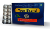Coral Calcium With Vitamin B12 And Folic Acid Tablet