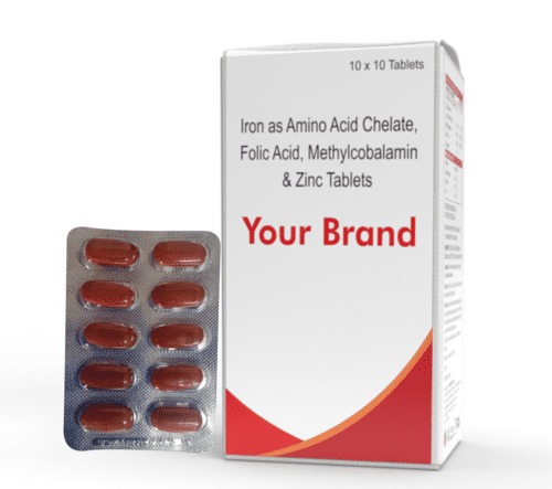 Iron Amino Acid Chelate And Zinc Tablet