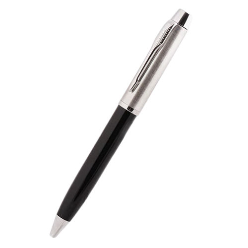 Black And Silver Metal Ball Pen