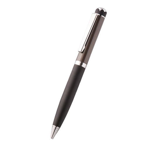 Black And Silver Metal Ball Pen