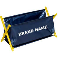 Multi Utility Basket - Durable Plastic, Various Sizes, Rectangular Shape, Sleek Black | Versatile Storage Solution For Industrial Use