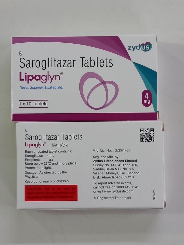 4Mg Saroglitazar Tablets - Feature: High Quality