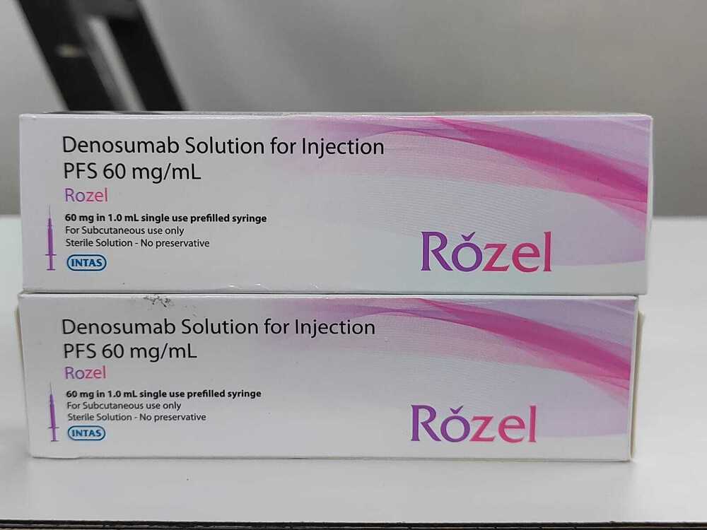 60Mg Denosumab Solution For Injection - Color: Clear