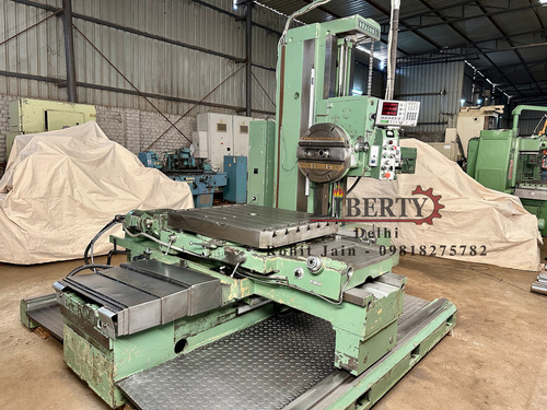 Bragonzi Italy 80 Mm Spindle Horizontal Boring Machine - Color: Green