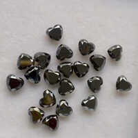 7mm Black Heart Diamond - Density: 3.52 Gram Per Cubic Centimeter(g/cm3)