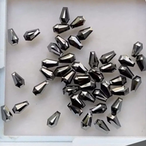 9.5mm Black Coffin Diamond