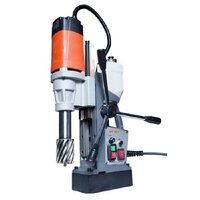 Magnetic Drilling Machine - 1500 Watt Power, 36 Mm Cutting Depth | Semi-automatic, 11.5 Kg Weight, Red/black Finish
